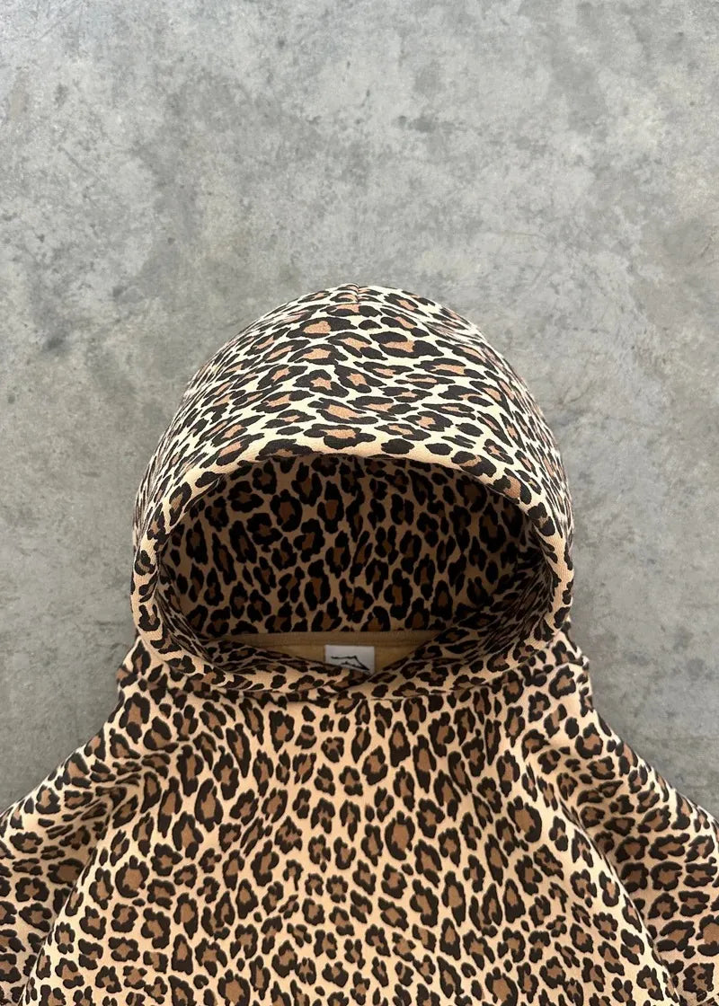 Leopard Oversized Hoodie