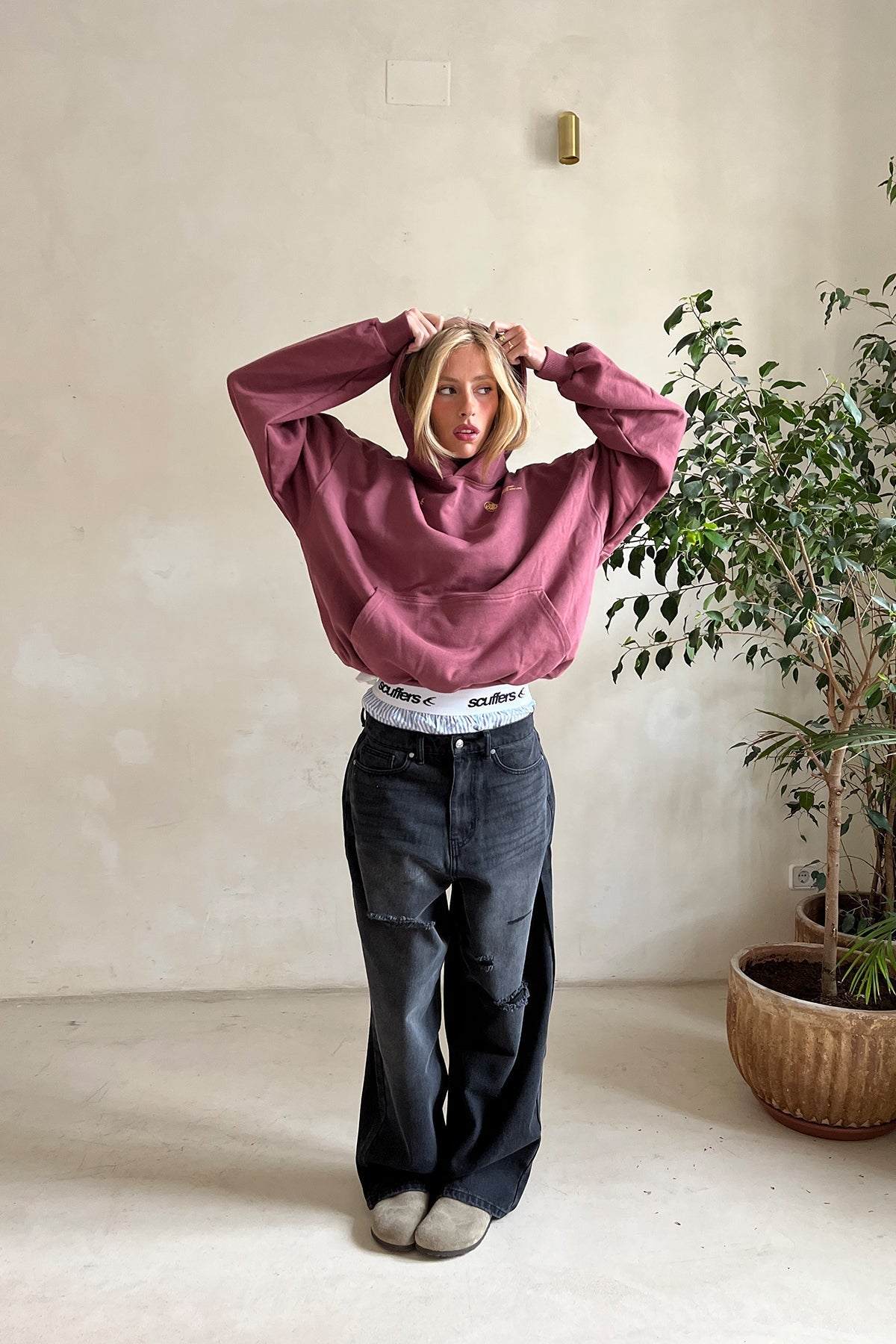 Amber WIth Love Hoodie