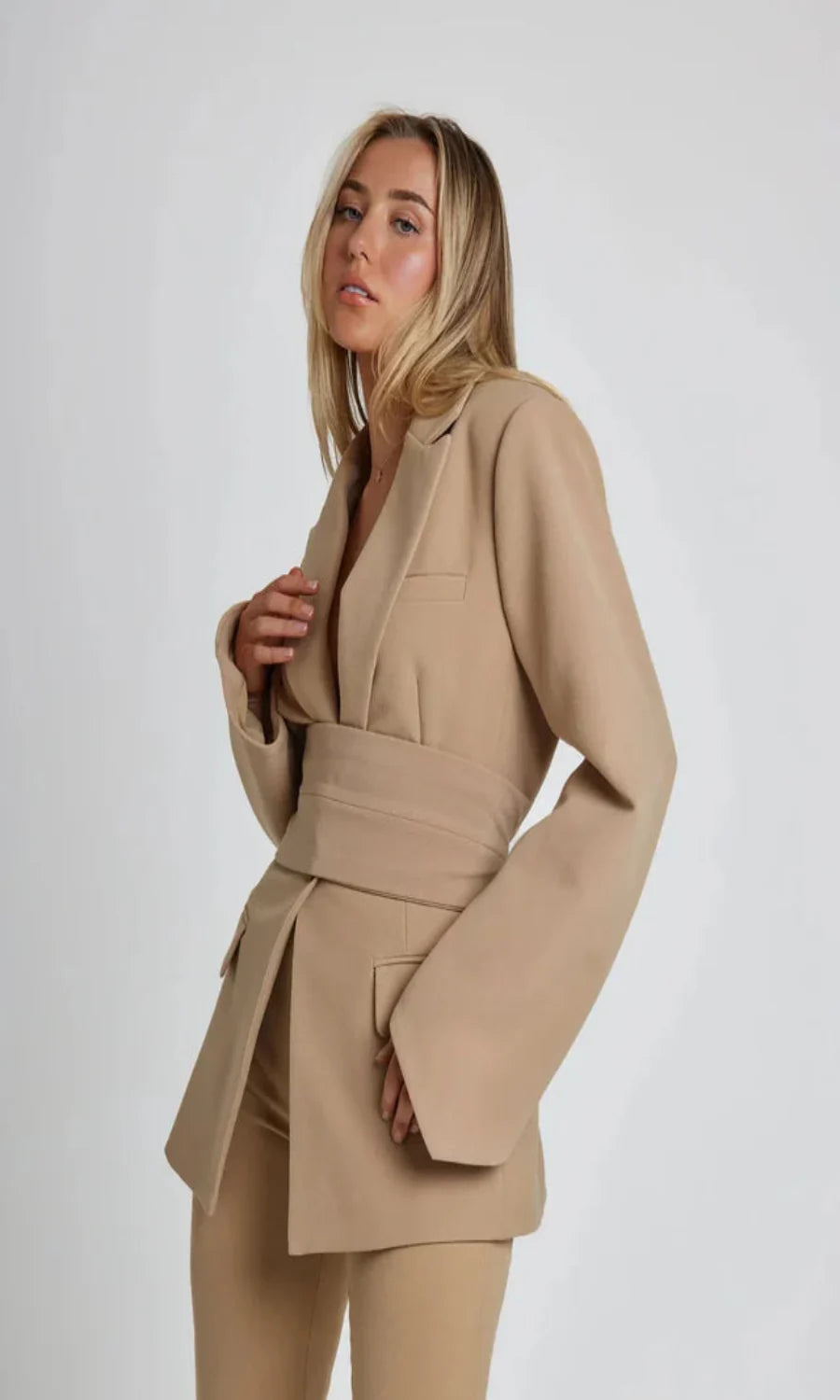Alore Belted Blazer