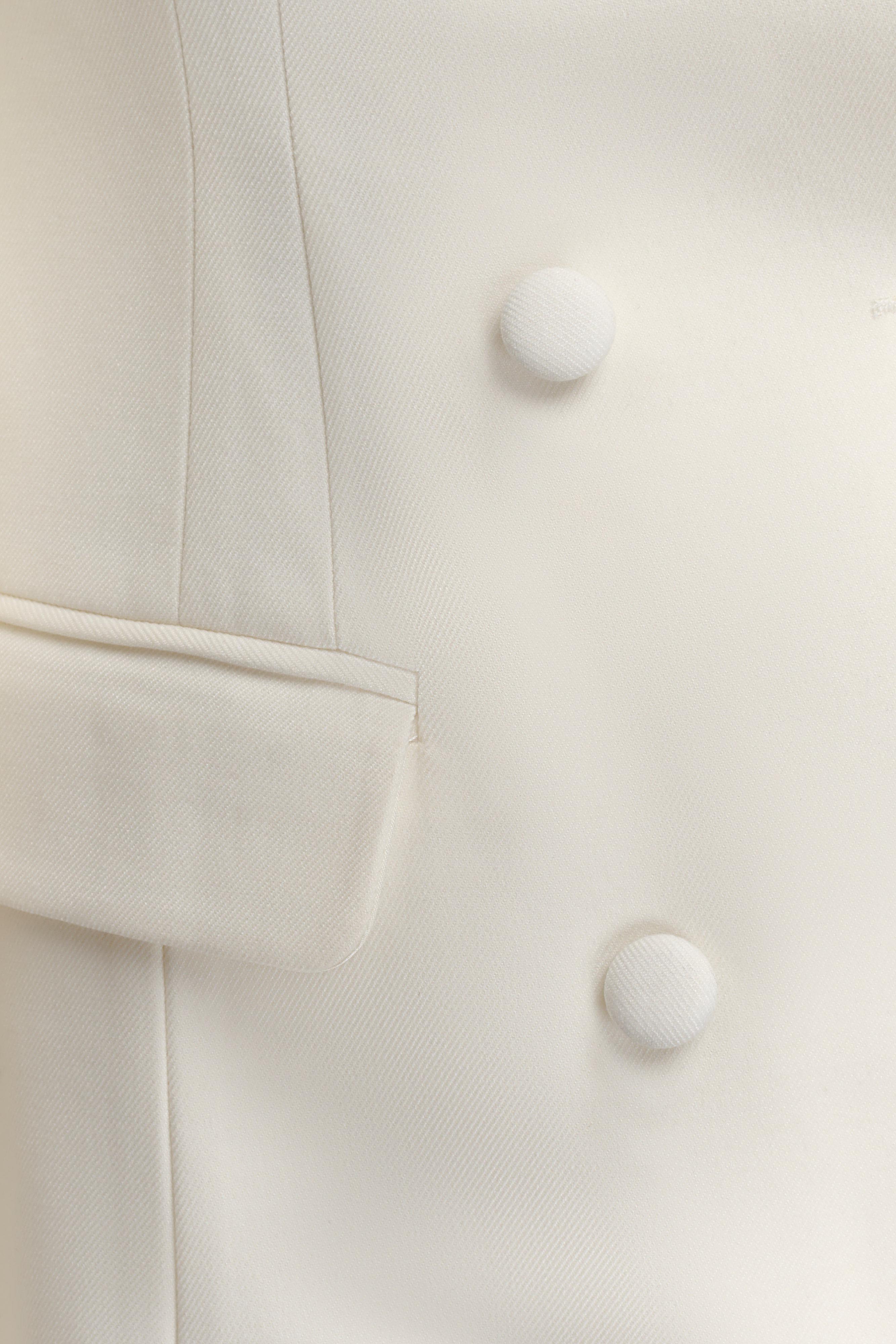 Beatrice Blazer Mini Dress - Ivory