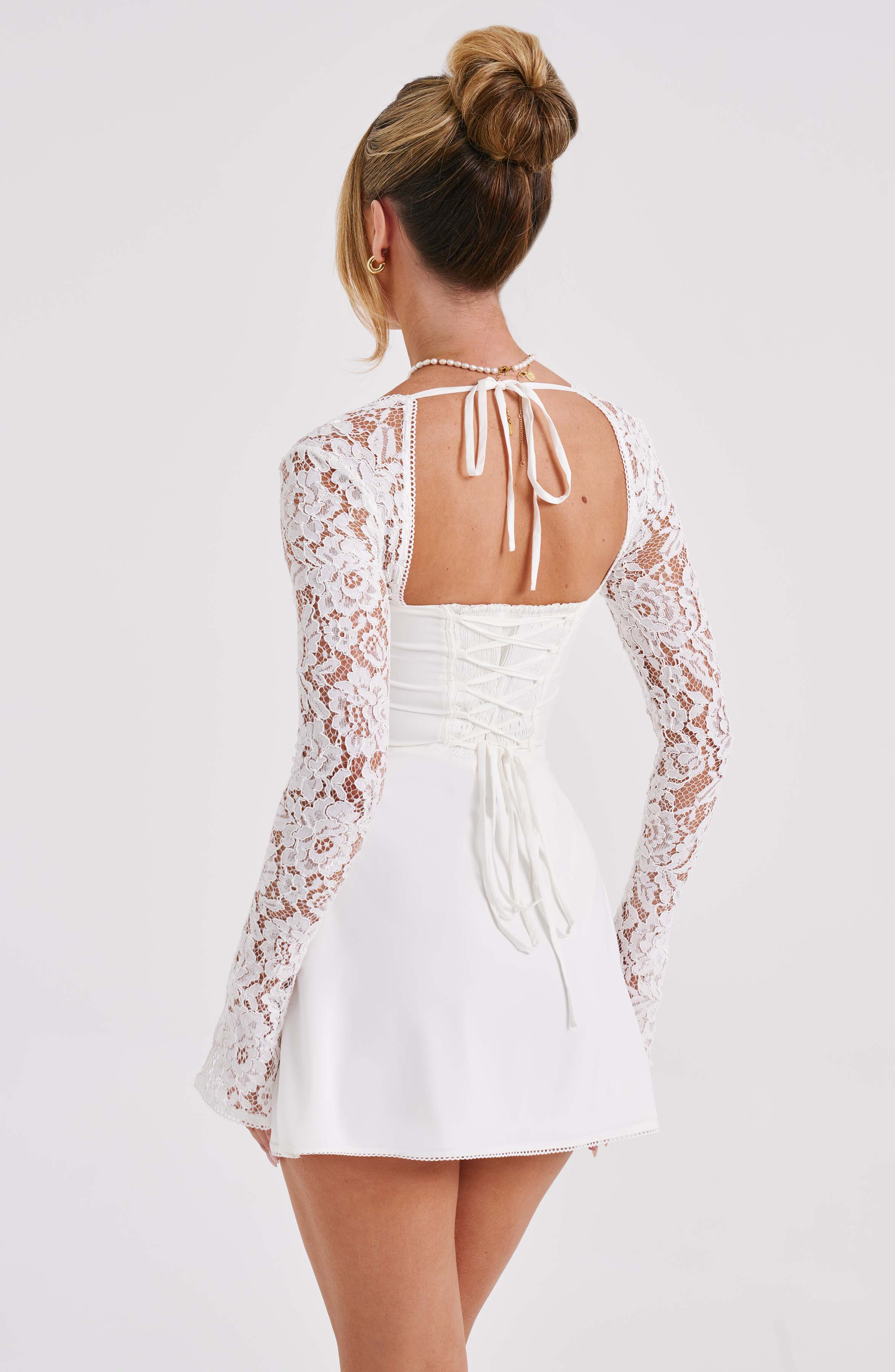 Alix | Mini Lace Dress